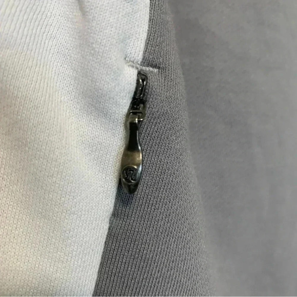Lululemon black  grey colorblock hoodie - Picture 2 of 6